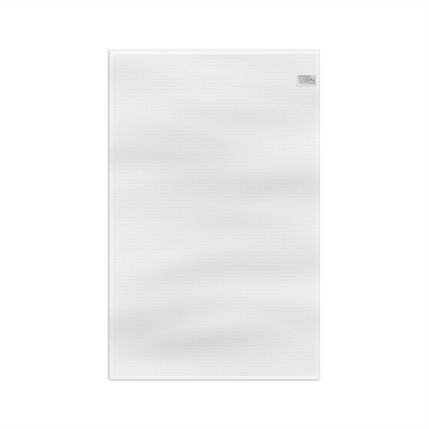 Monogrammed 'W' Repeat Microfiber Tea Towel