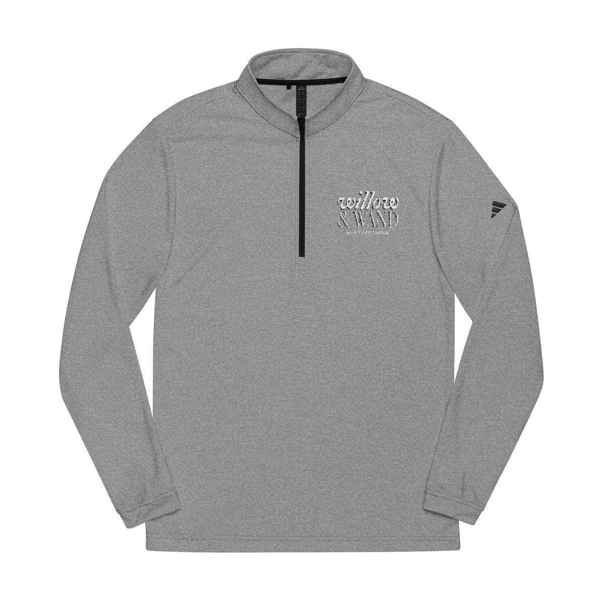 Adidas Embroidered Quarter-Zip Pullover