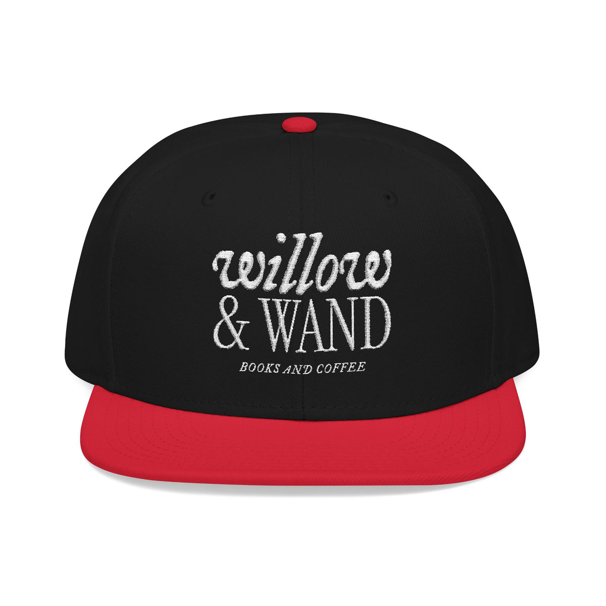 Embroidered Snapback Hat