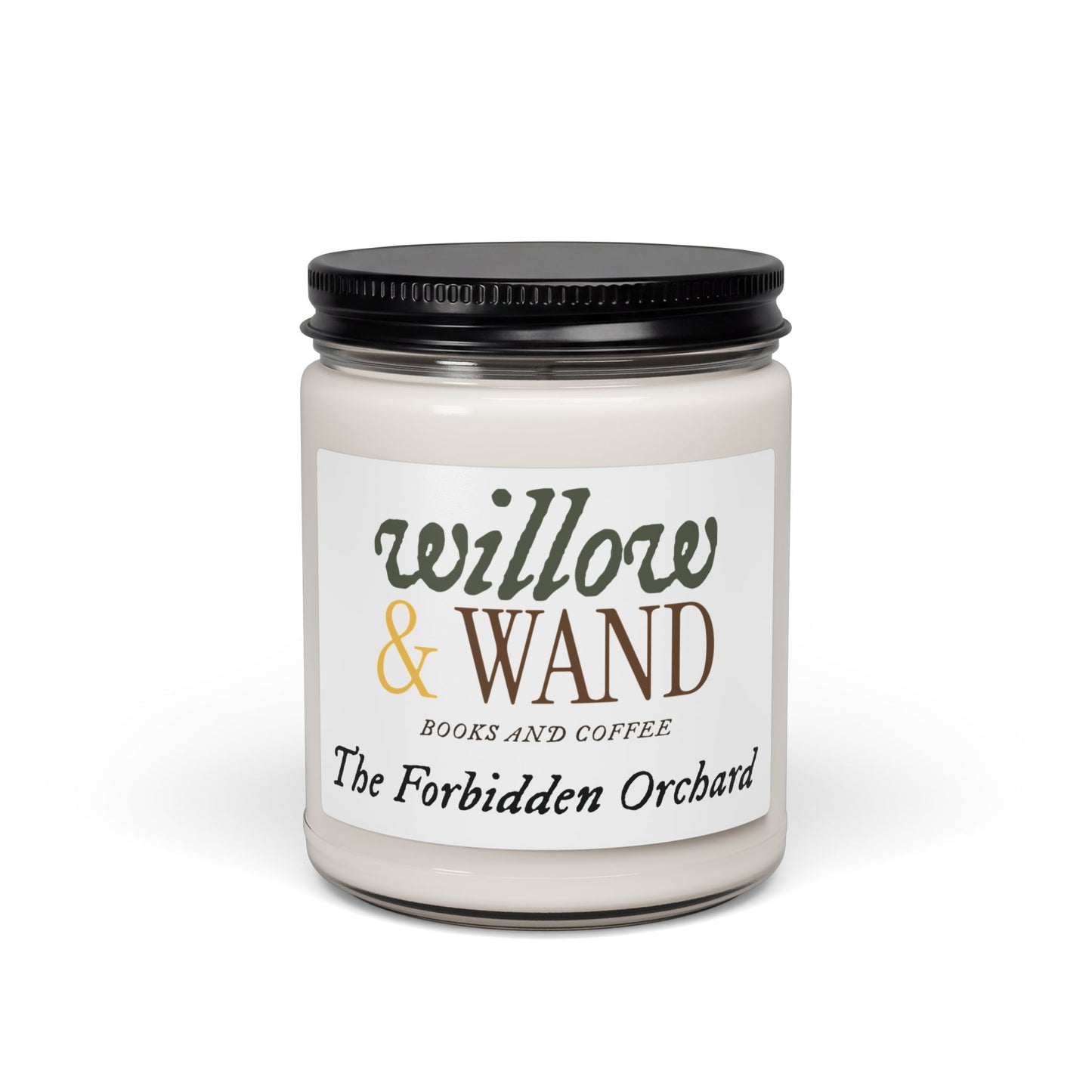Willow & Wand Scented Soy Candle — Books & Coffee 9oz