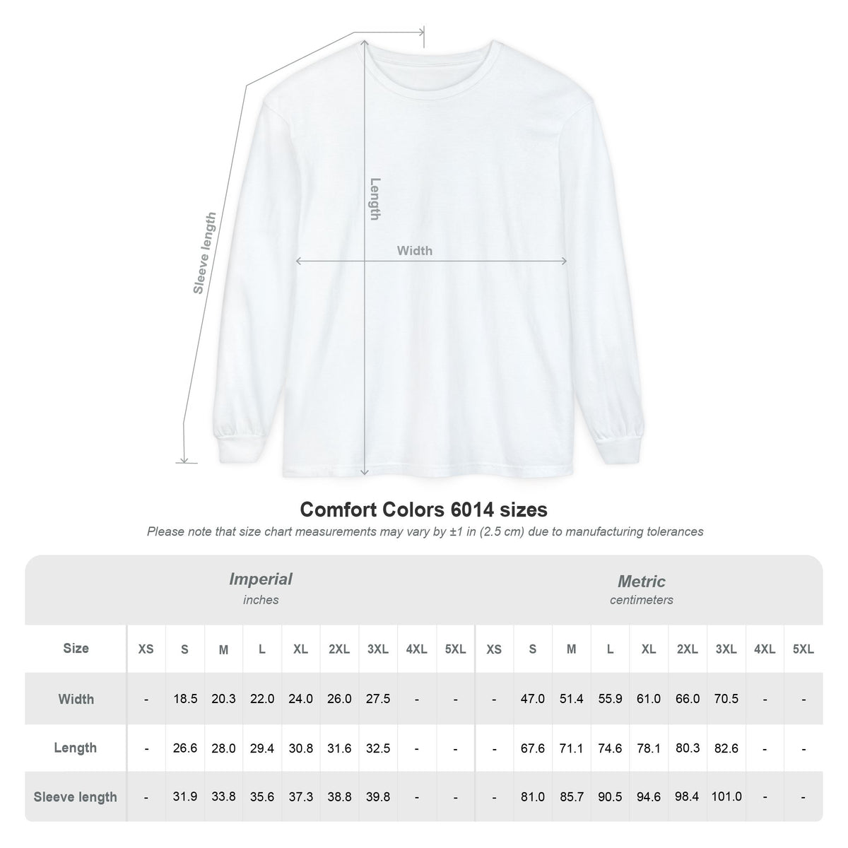 Willow & Wand Long Sleeve Tee — Comfort Colors