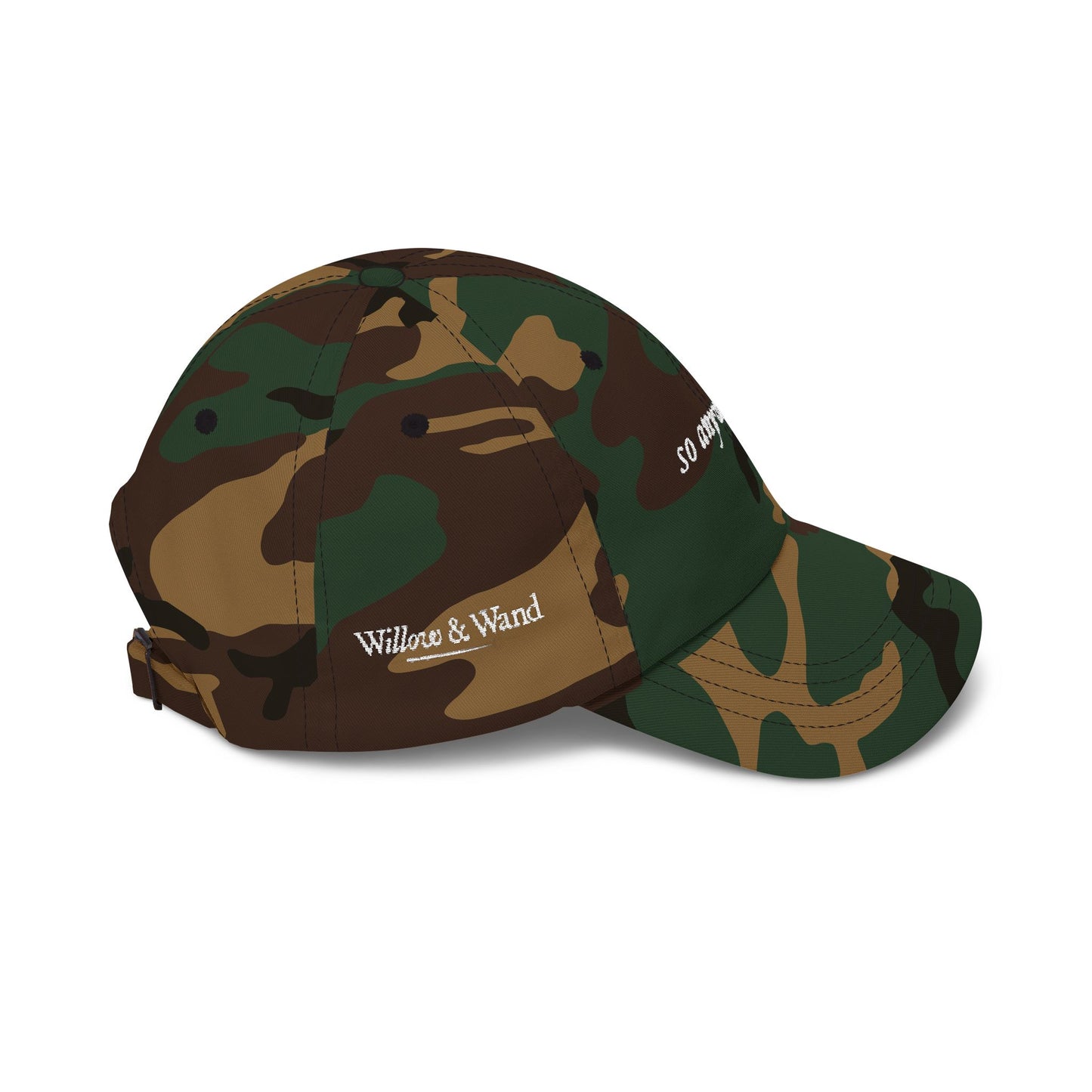 'so anyways...' Classic Dad Cap — Casual Military-Style Baseball Hat