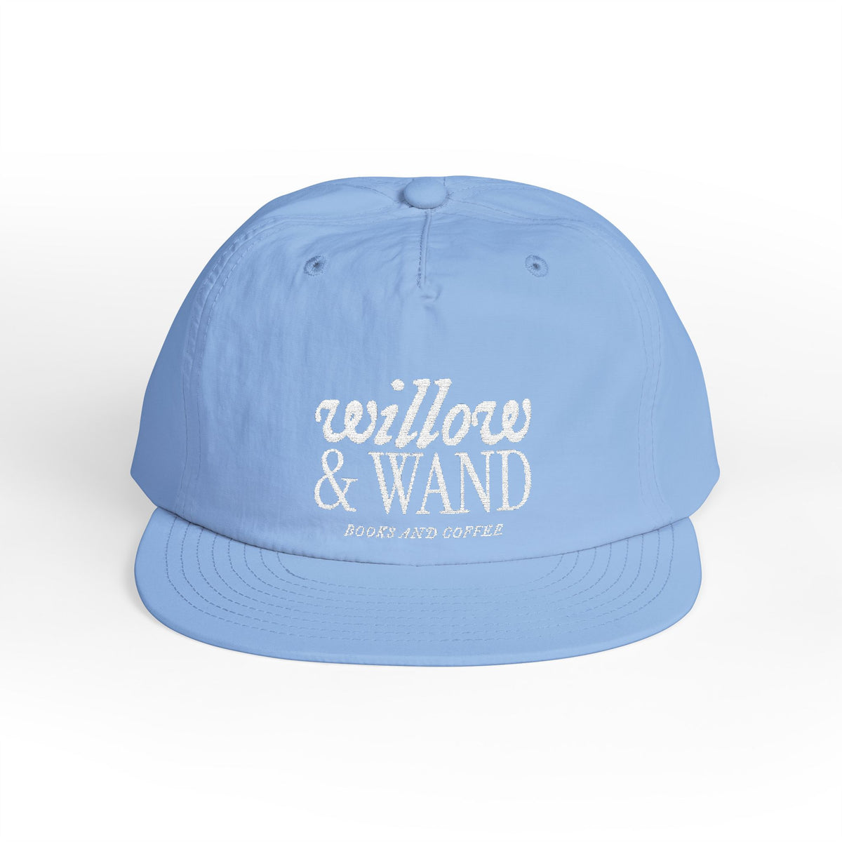 Surf Cap — Willow & Wand Embroidered Logo Snapback Hat