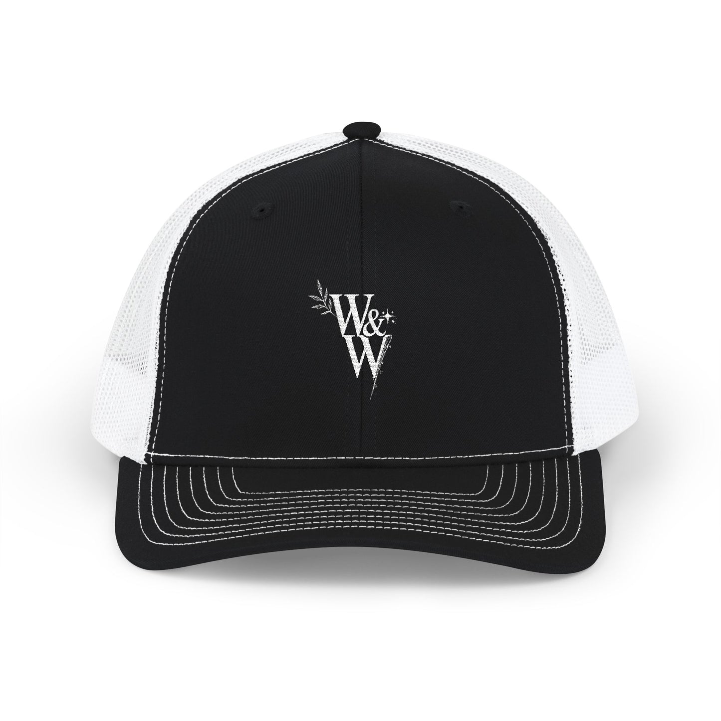Trucker Cap — W&W Minimalist Embroidered Logo Snapback