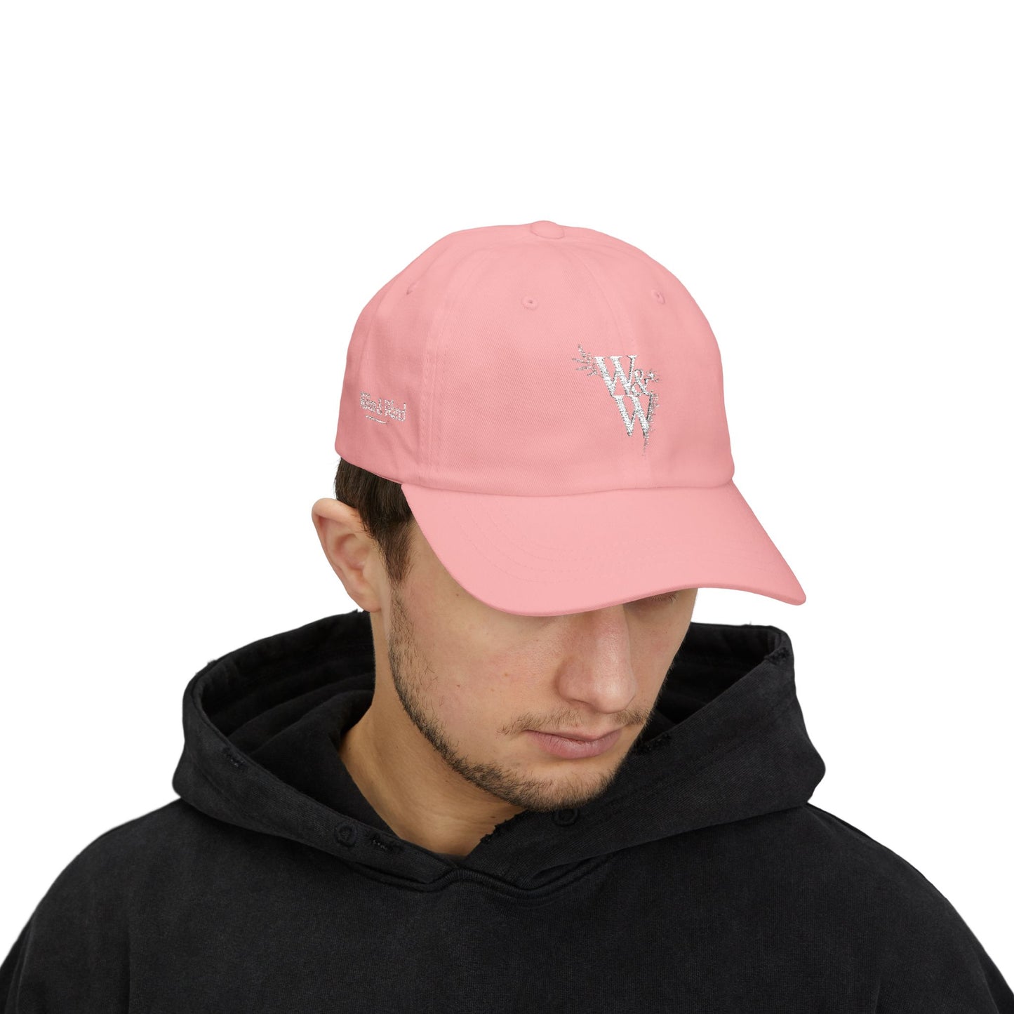 Distressed W&W Embroidered Dad Cap