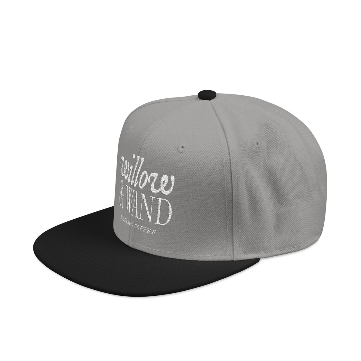 Embroidered Snapback Hat