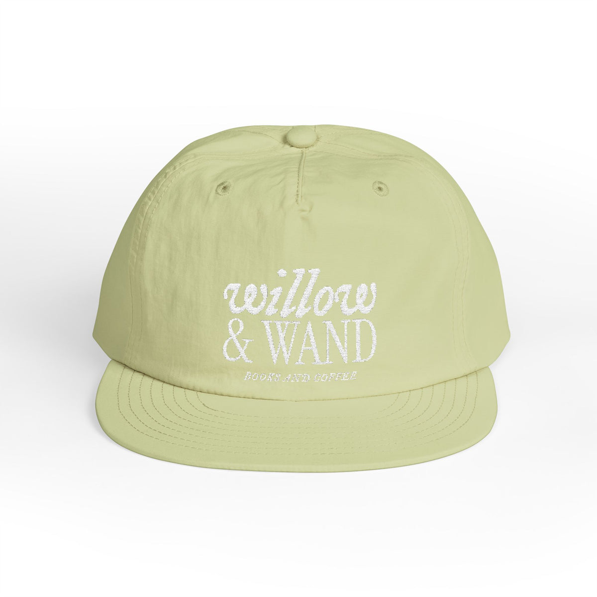 Surf Cap — Willow & Wand Embroidered Logo Snapback Hat