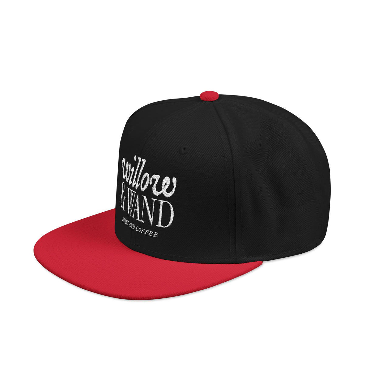 Embroidered Snapback Hat