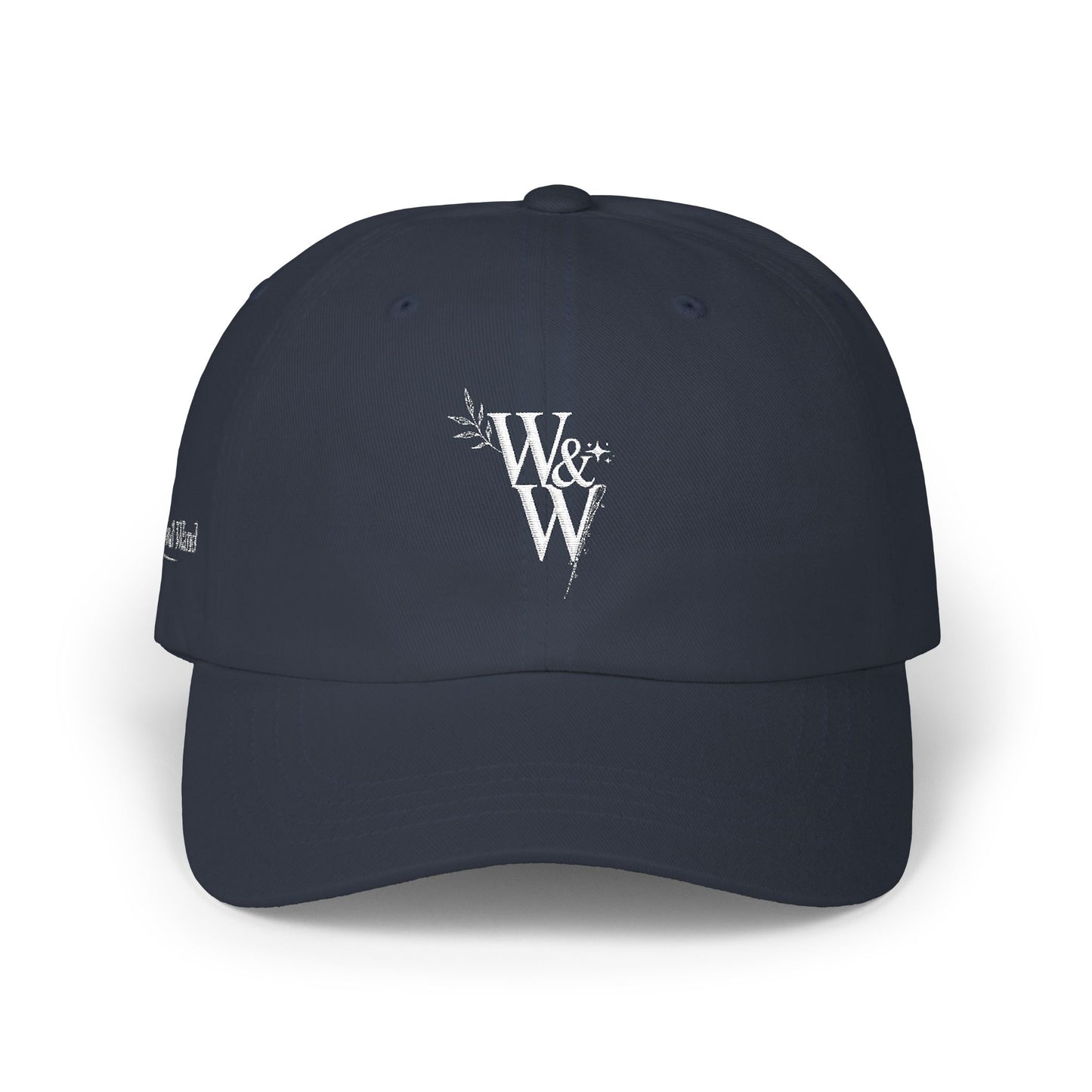 Distressed W&W Embroidered Dad Cap