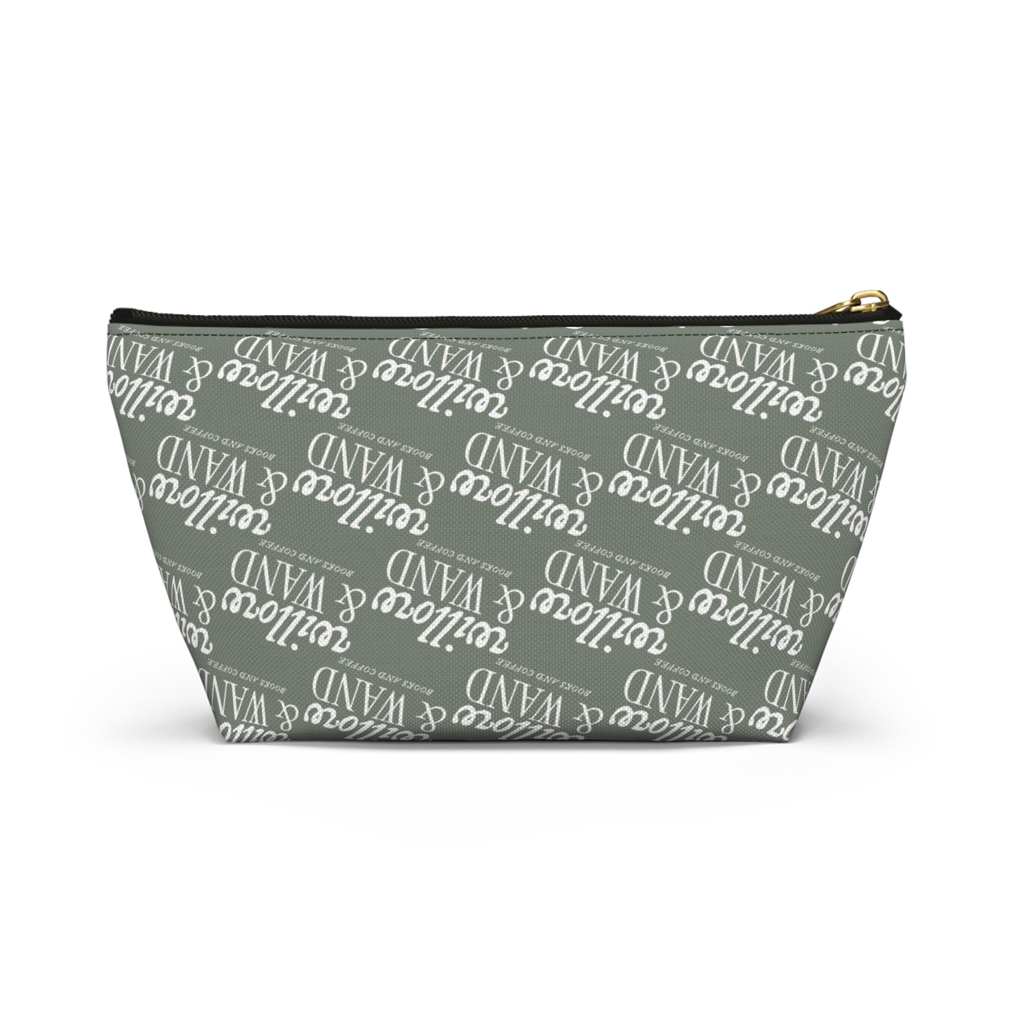 Willow & Wand Zip Accessory Pouch — T‑Bottom Cosmetic Bag