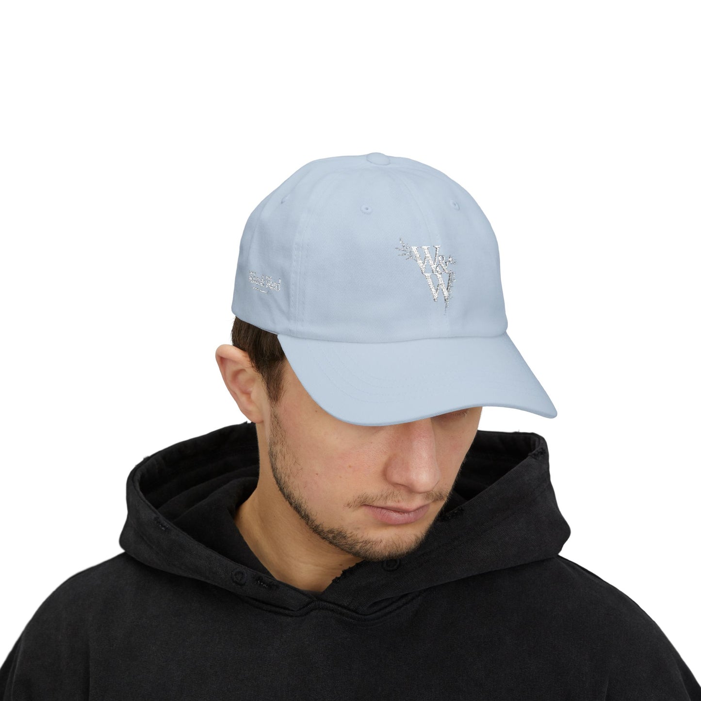 Distressed W&W Embroidered Dad Cap