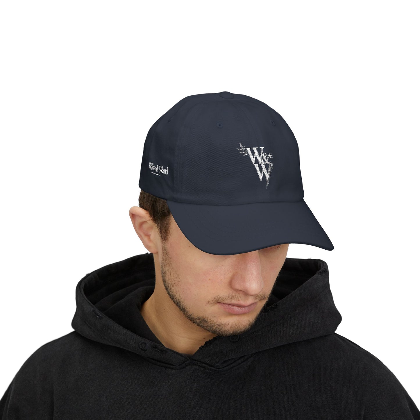 Distressed W&W Embroidered Dad Cap