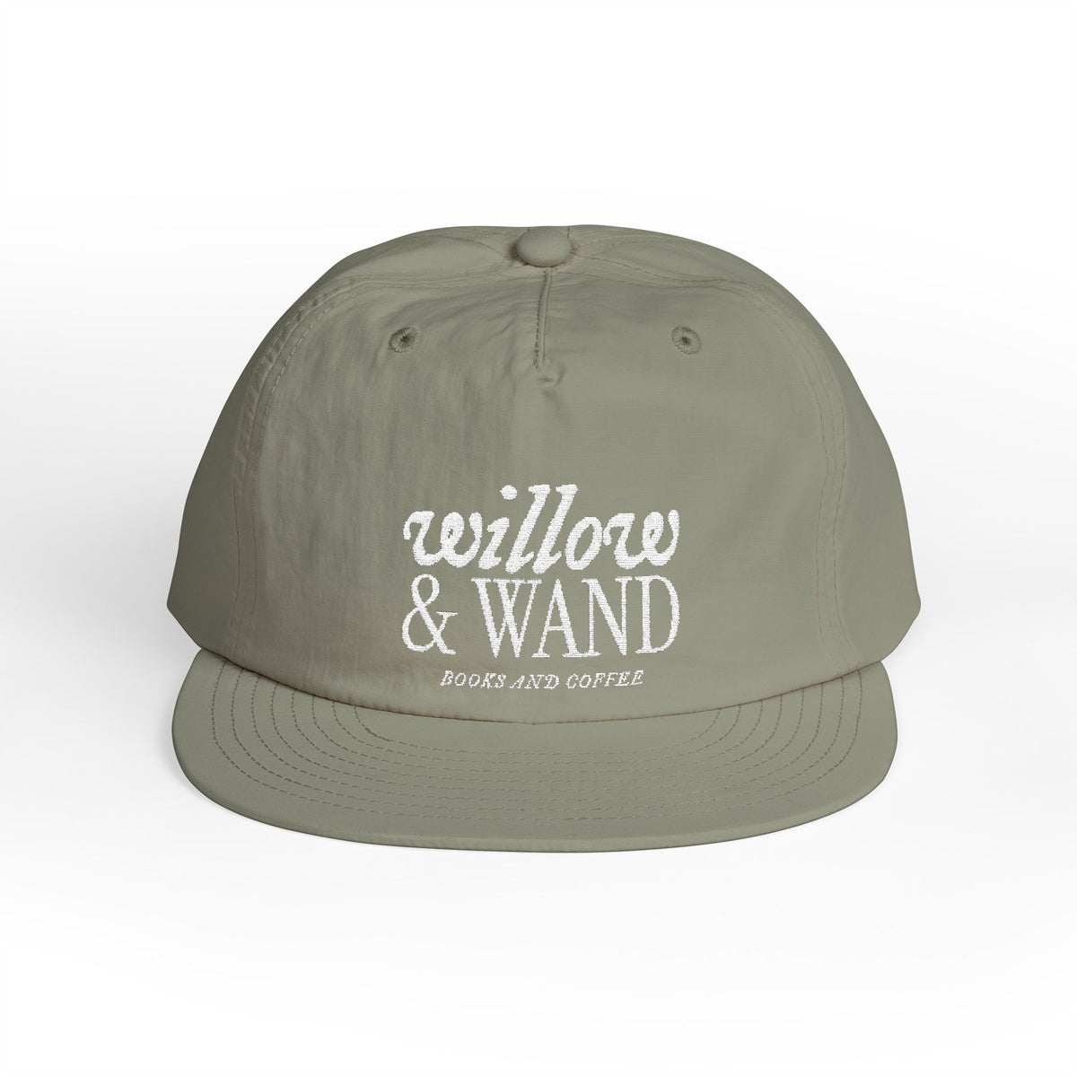 Surf Cap — Willow & Wand Embroidered Logo Snapback Hat
