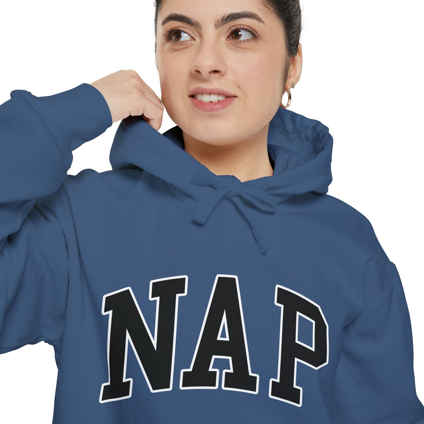 NAP Hoodie — Cozy Garment-Dyed Pullover for Sleep & Relaxation