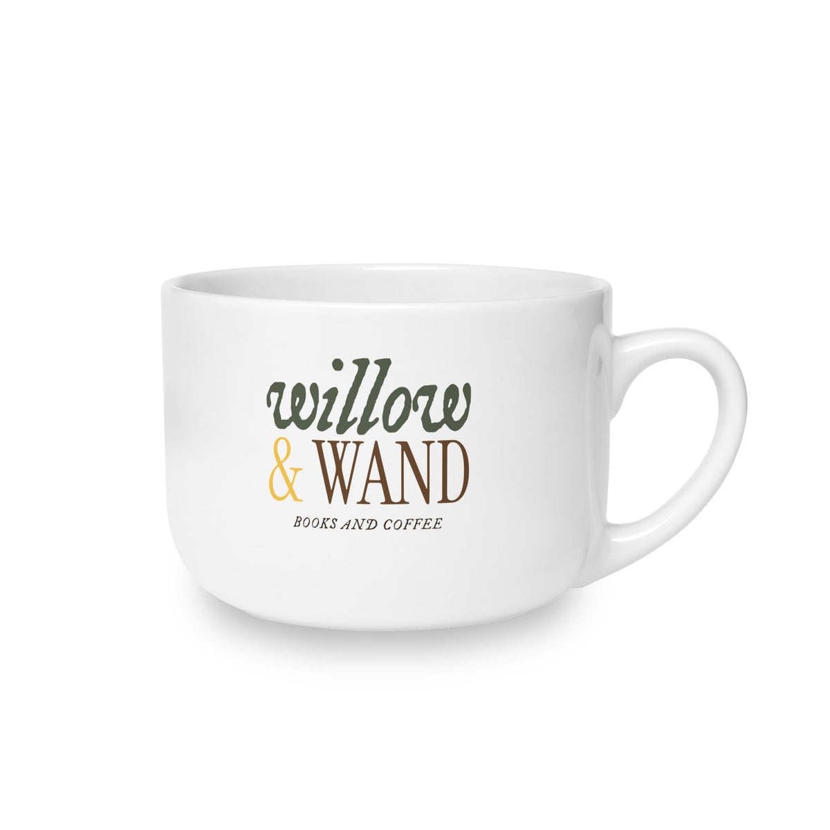 25oz Ceramic Latte Mug — "Reiki & Wellness" Inspirational Coffee Cup