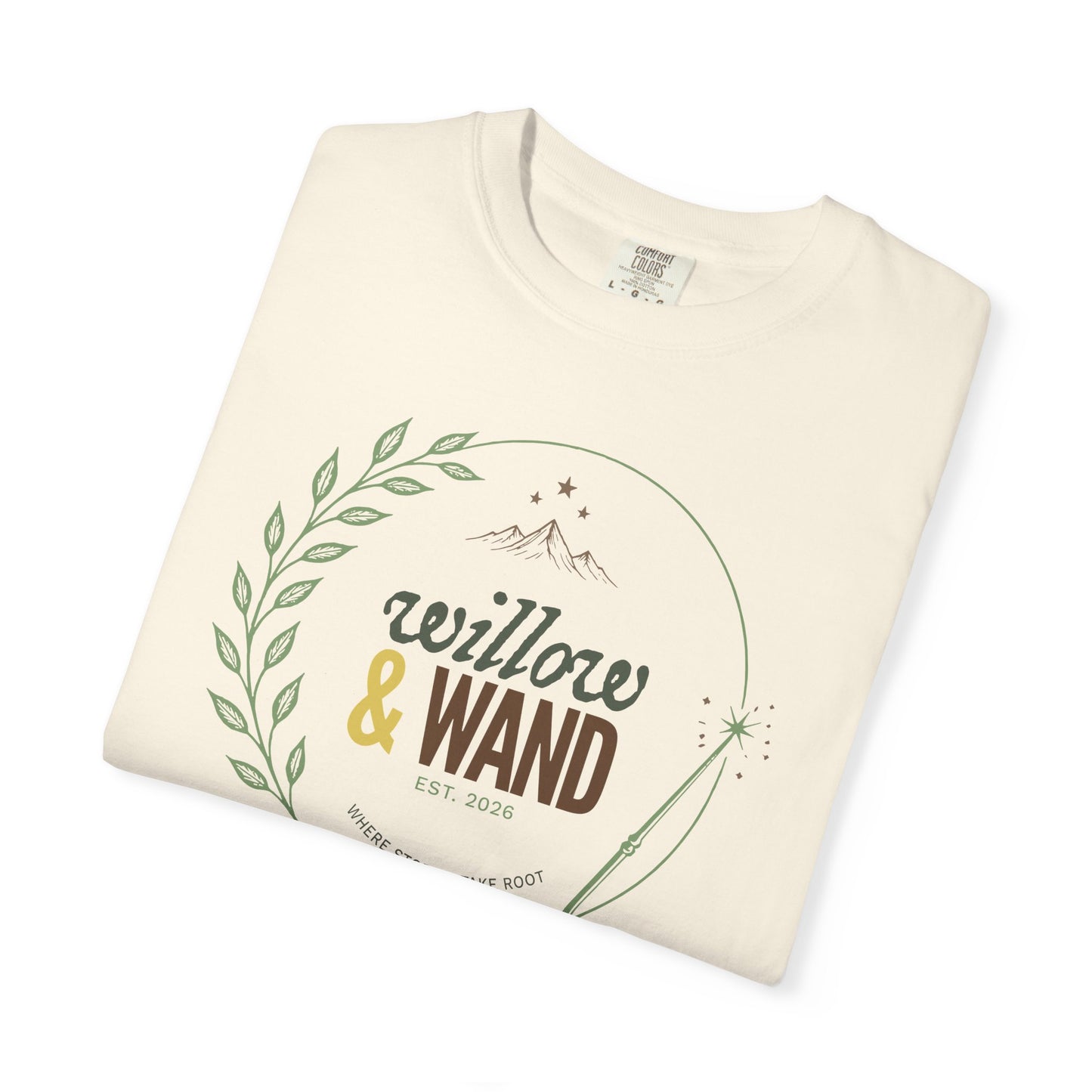 W&W Botanical Logo — Comfort Colors Tee