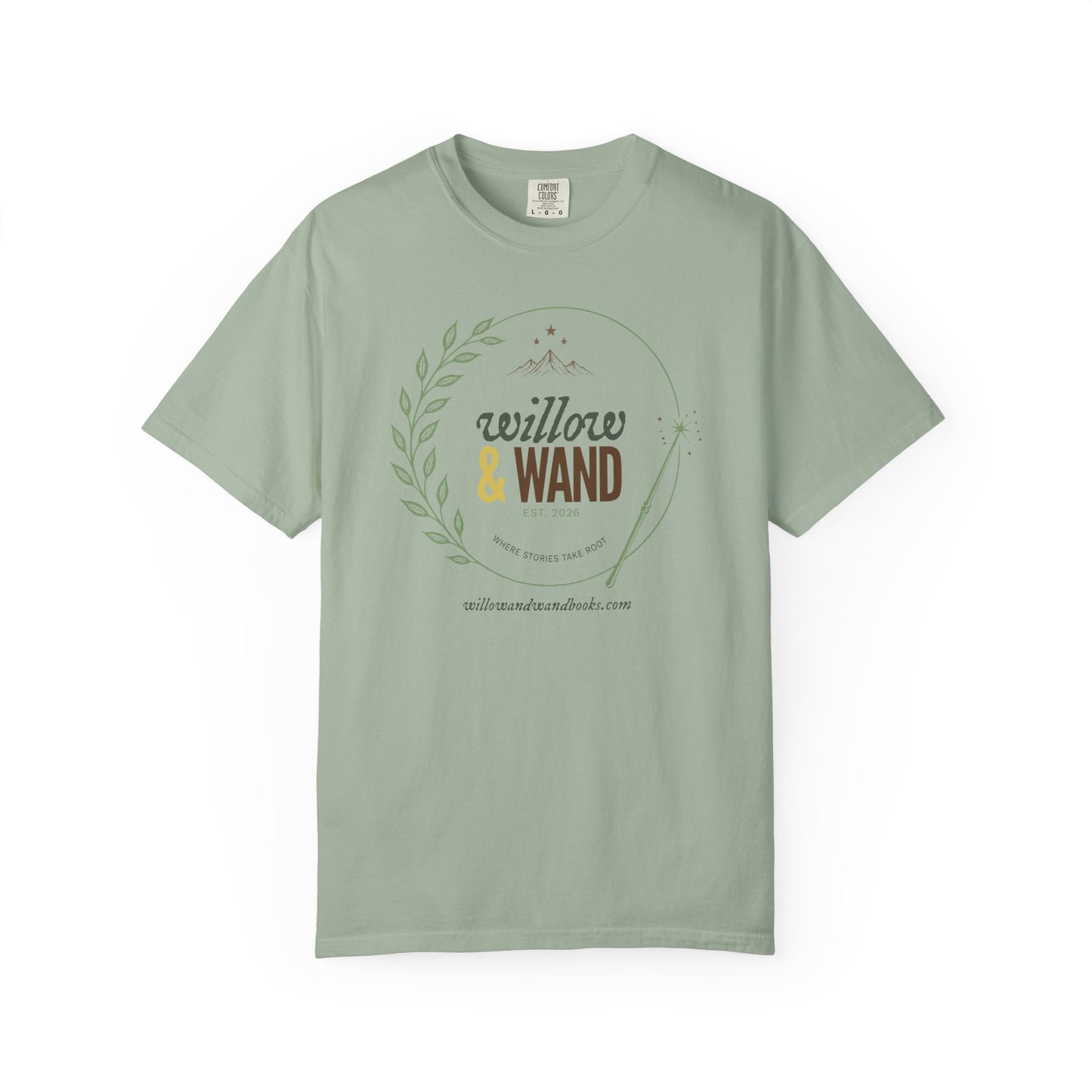 W&W Botanical Logo — Comfort Colors Tee