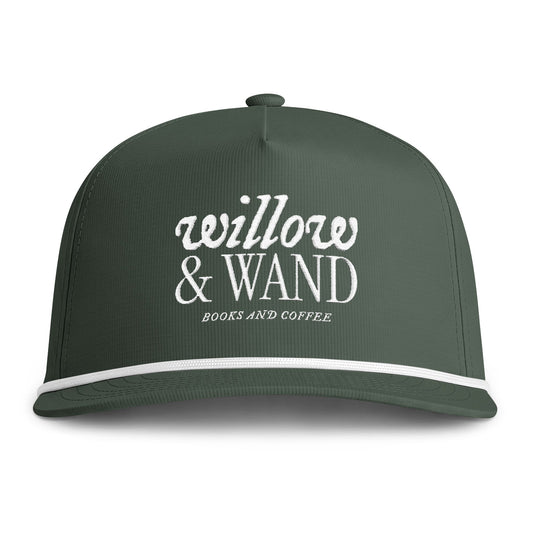 Willow & Wand Rope Cap — Embroidered Sunwashed Baseball Hat
