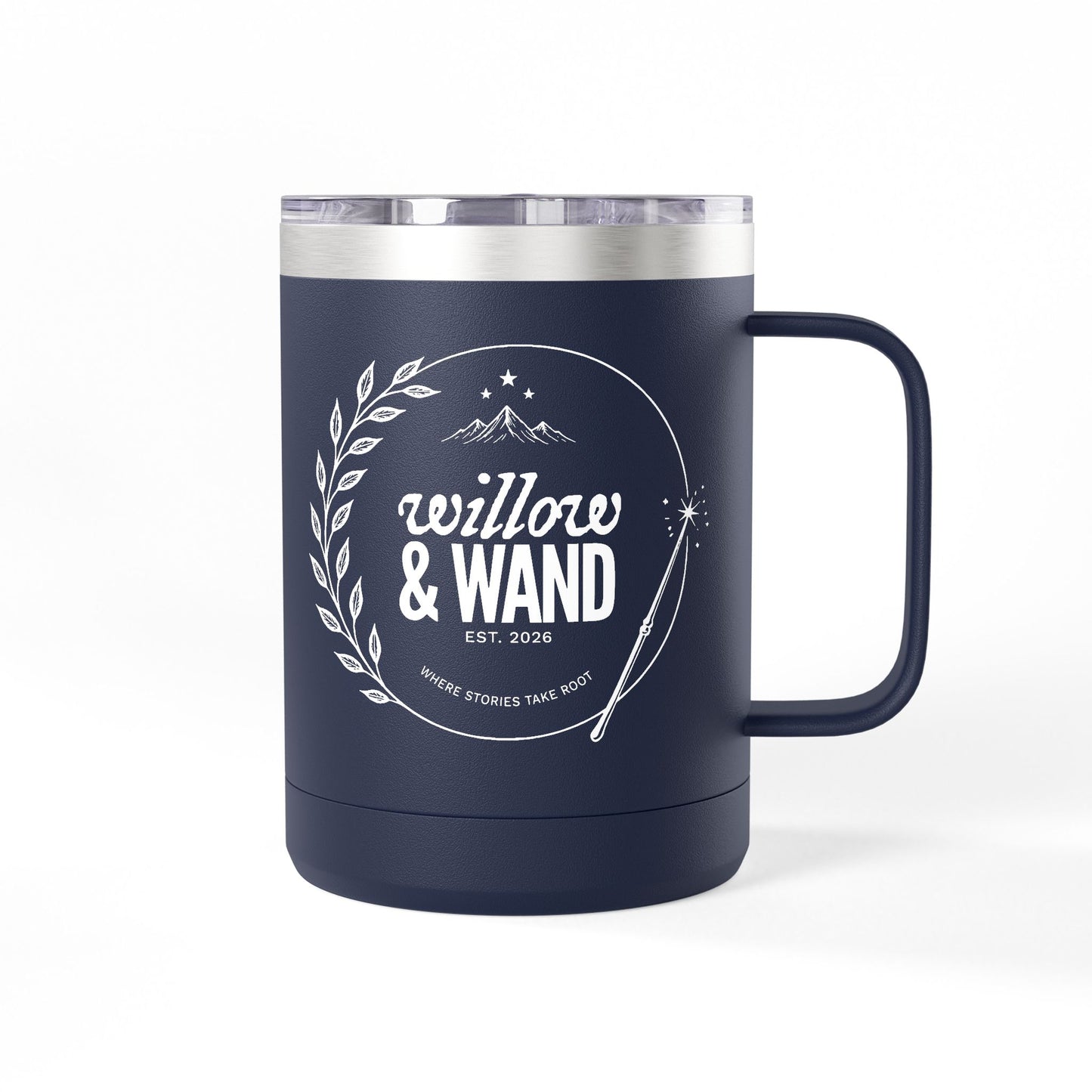 Willow & Wand 15oz Insulated Travel Mug Tumbler