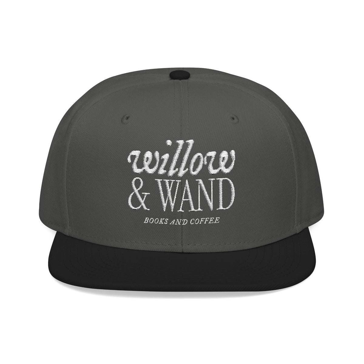 Embroidered Snapback Hat