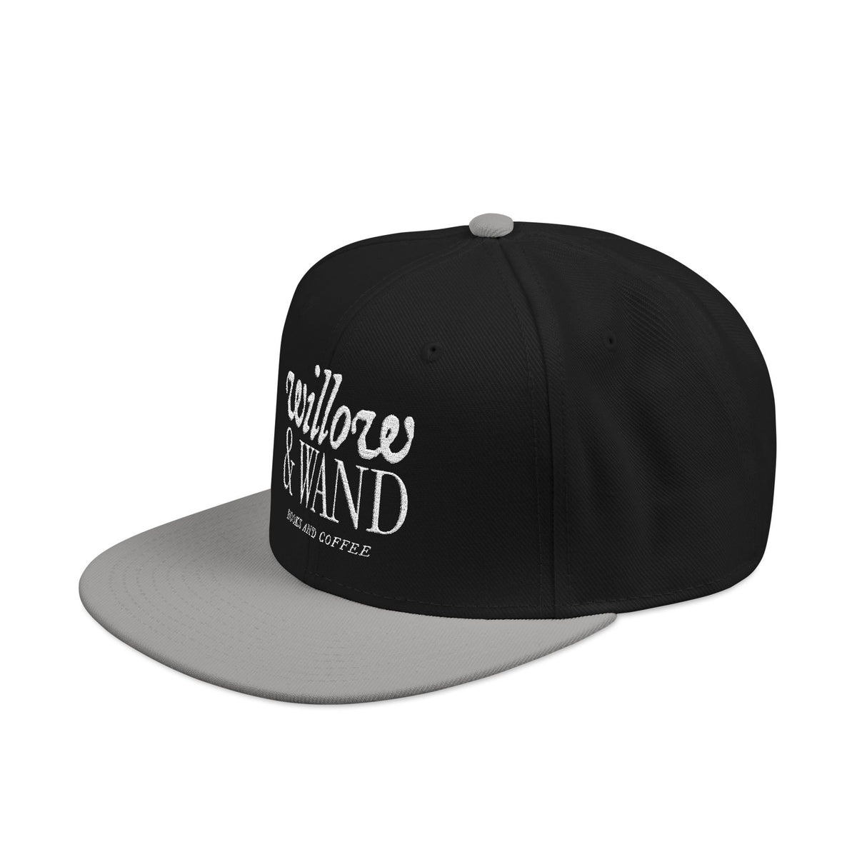 Embroidered Snapback Hat