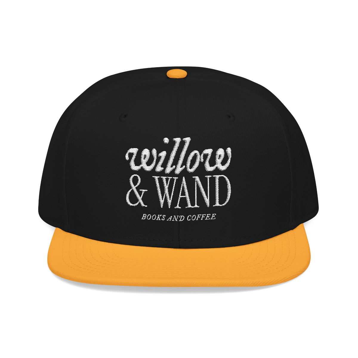 Embroidered Snapback Hat