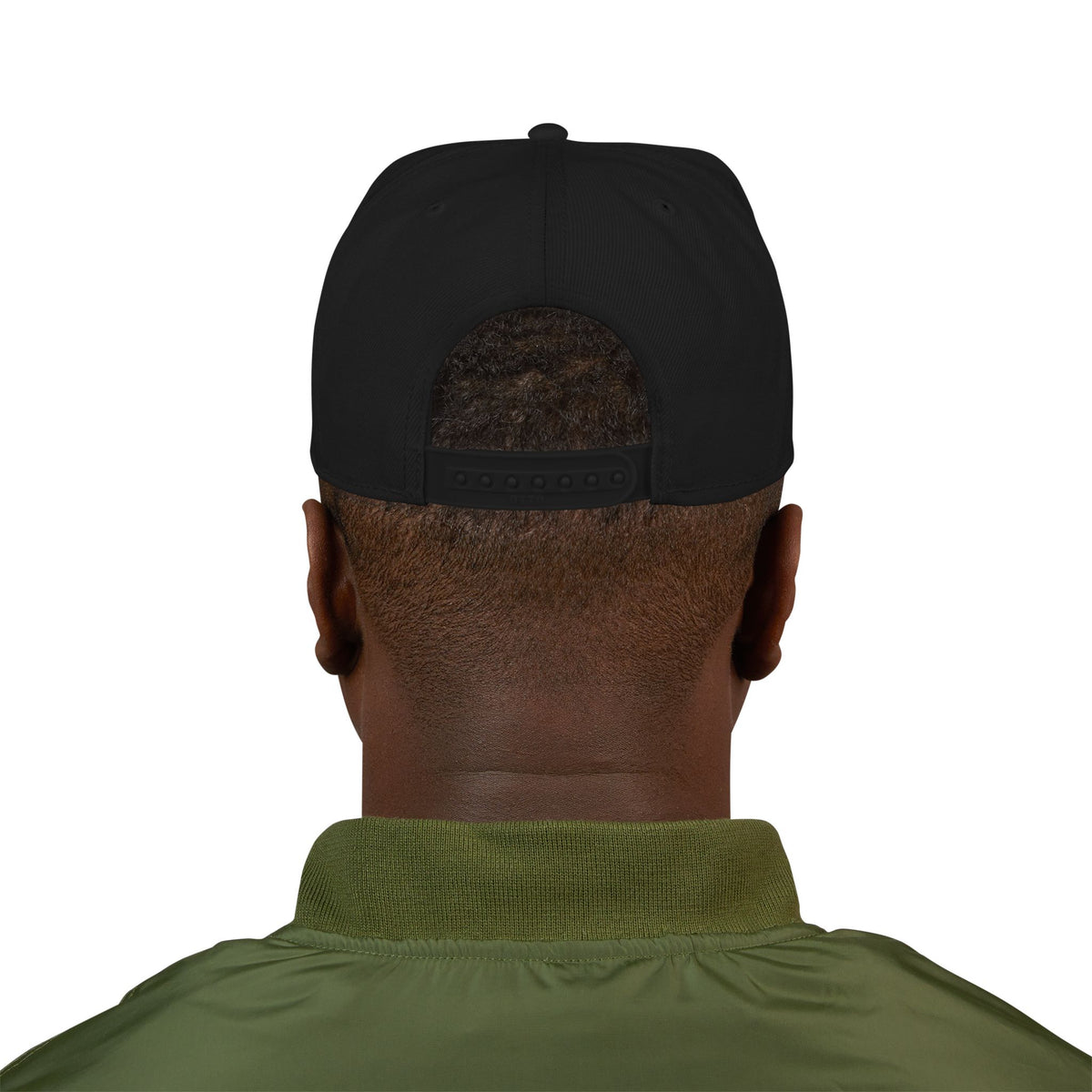 Embroidered Snapback Hat