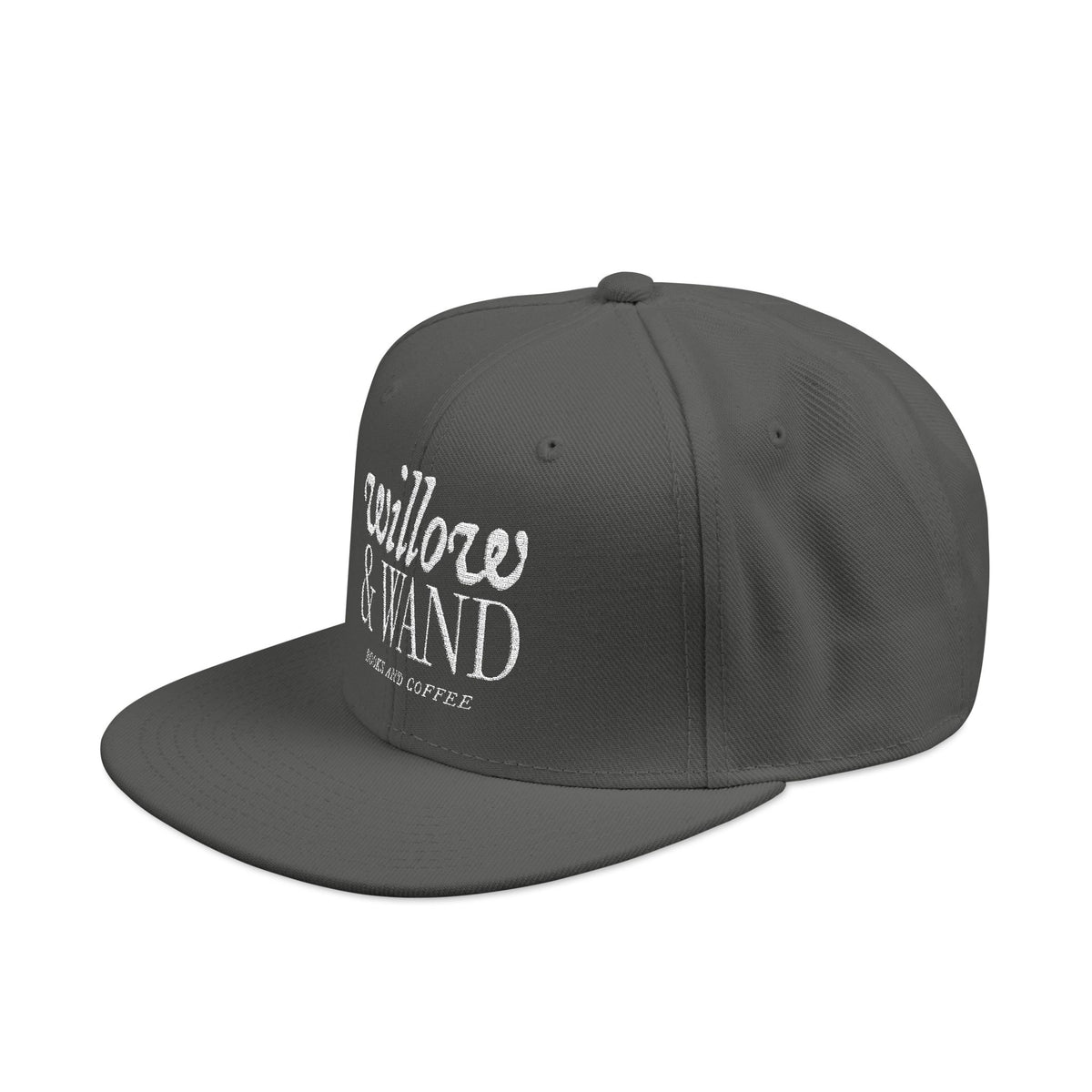 Embroidered Snapback Hat