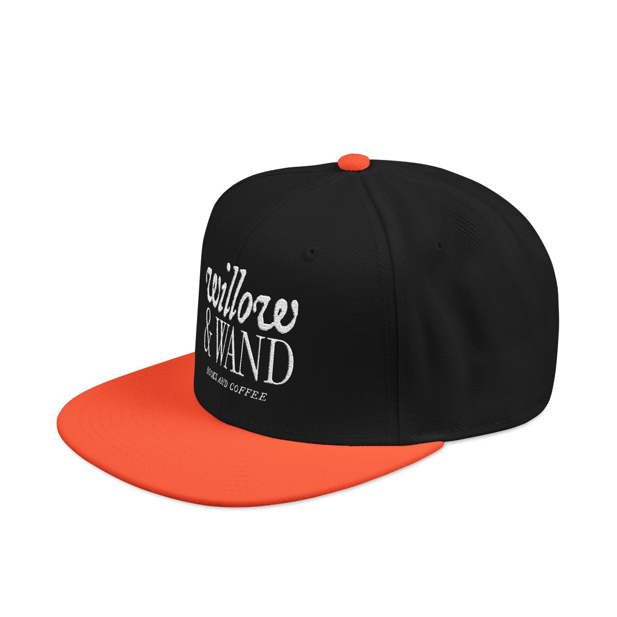 Embroidered Snapback Hat